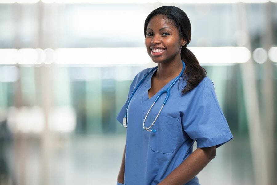 Portrait of Maria Gomez, Registered Nurse